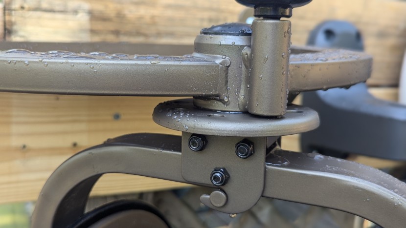 hose reel - the ability to rotate from its connection point can make a hose reel...