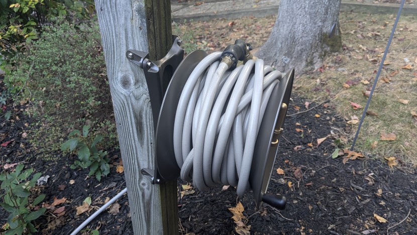 eley wood post mount - the eley has an optional add on that lets you mount the reel on...