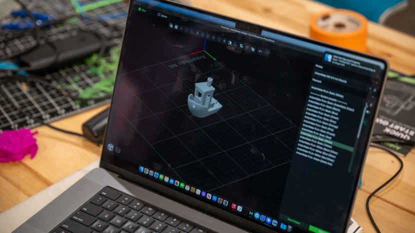 ankermake m5 - print prep for the m5 is done with ankermake studio -- one of the...