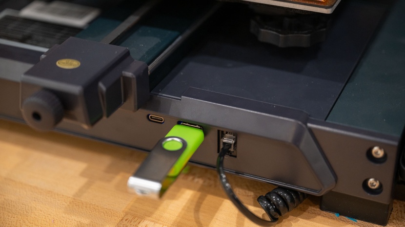 elegoo neptune 4 pro - suspect connectivity with the slicer program forced us to resort to...