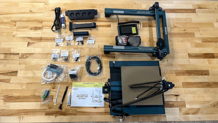 elegoo neptune 4 pro - everything included with the neptune 4 pro.