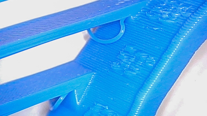 prusa mk4 - bridging long spans proved to be better than average across our...