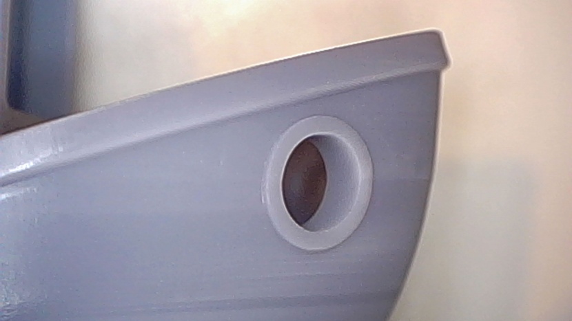 anycubic photon mono 2 - build lines are nearly non-existent, as seen on this close up of the...