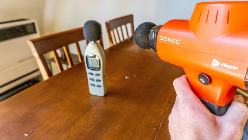 massage gun - options like the lifepro sonic were quiet at slower speeds, but they...