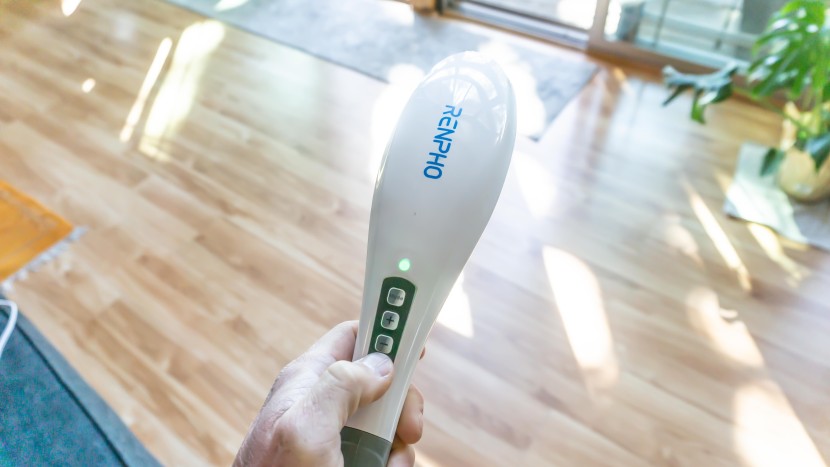 massage gun - wand style devices like the renpho offer excellent reach in...