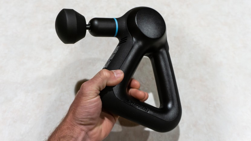 massage gun - the prime is the least expensive of the 3 full sized therabody...