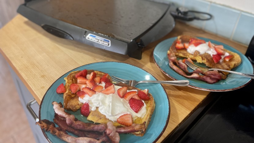 a functional grease management system is important when cooking bacon.