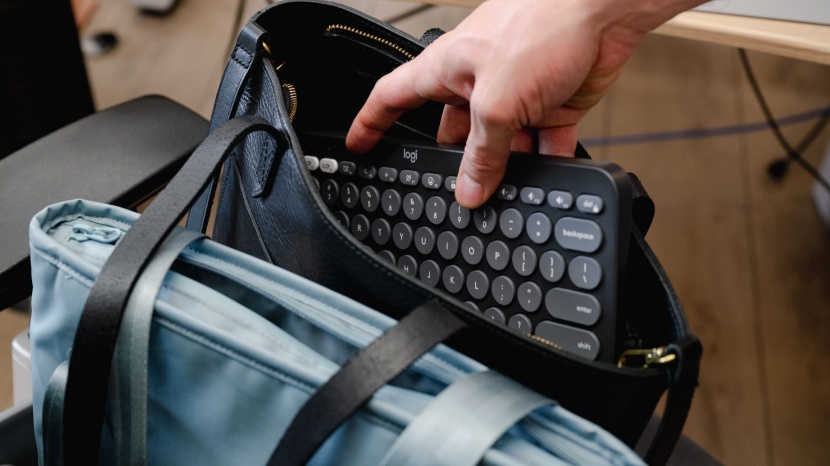 logitech pebble keys 2 k380s - the greatest convenience of the pebble keys 2 is that it can fit...