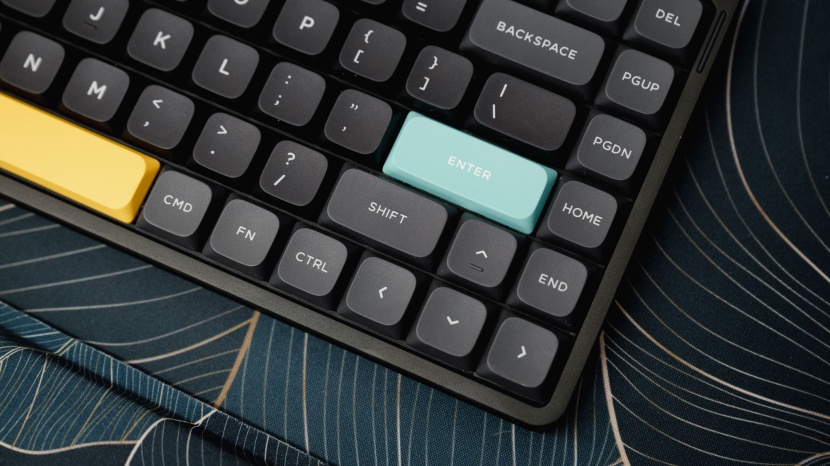 wireless keyboard - the shallow gap between the keys on the nuphy v2 made us hit...
