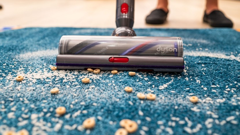 dyson v15 detect - the dyson v15 detect blew away most of the competition in our timed...