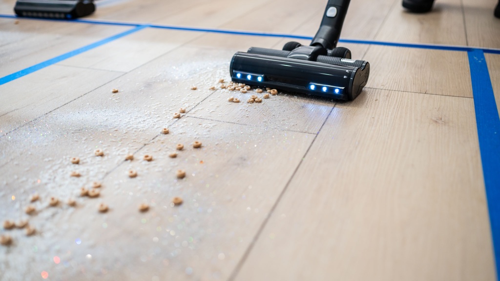 levoit vortexiq 40 - this vacuum may require an additional pass or two for tougher...