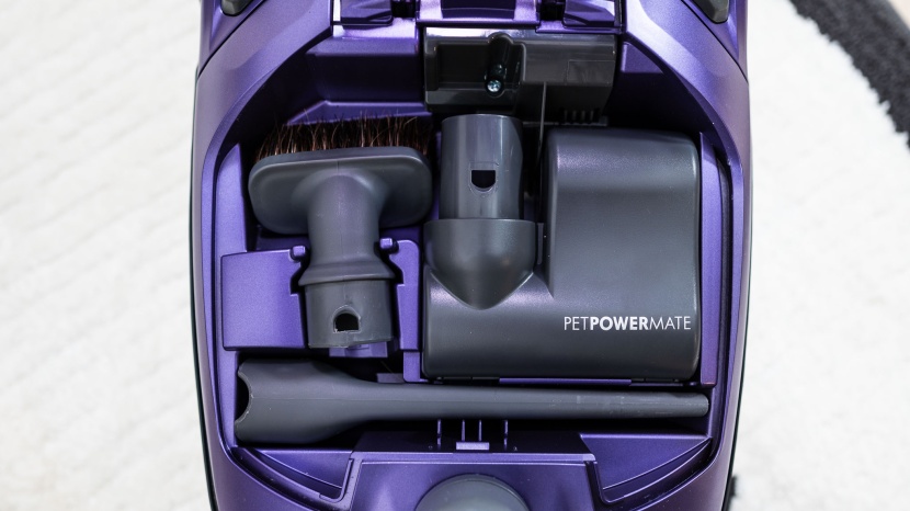 kenmore 600 series pet powermate - we appreciate the internal storage for the attachments.