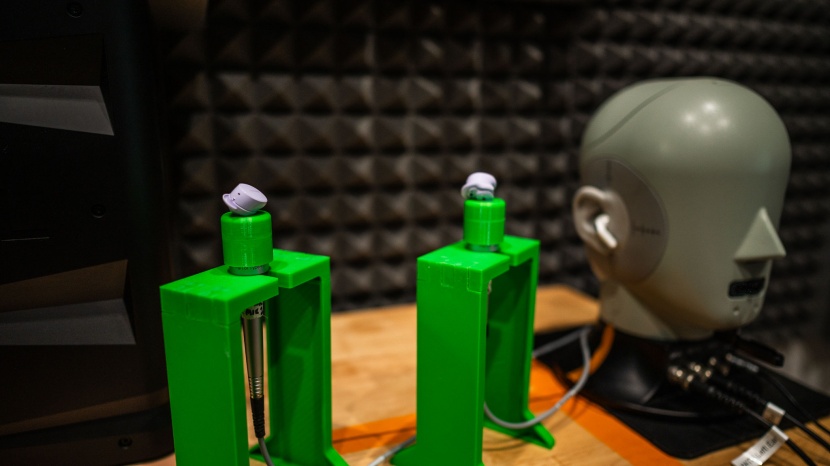 bose quietcomfort earbuds - we tested battery life in the lab, but they kept disconnecting, so...