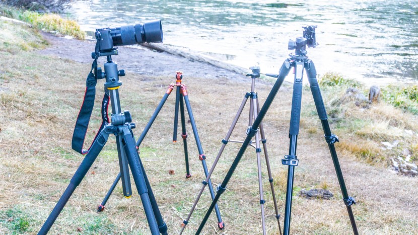 tripod - even in more straight forward setups, the manfrotto 190 and vanguard...
