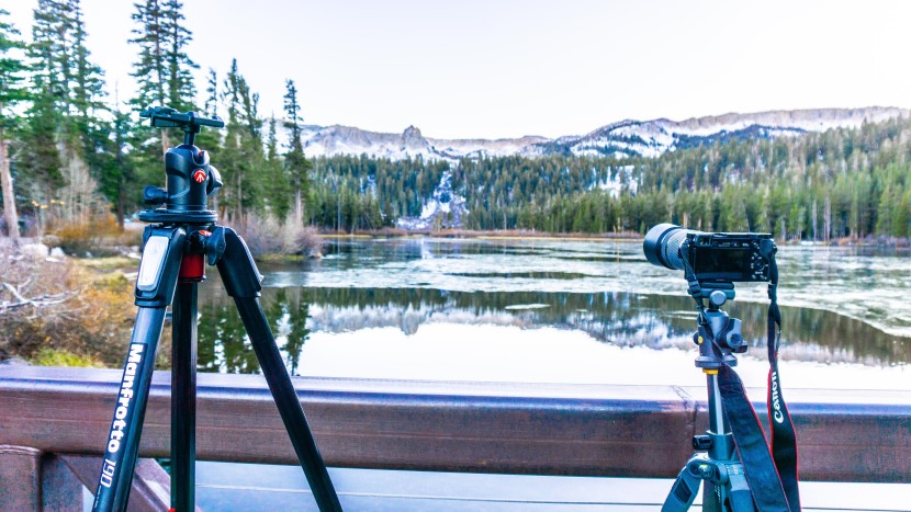 tripod - the mt190cxpro3, on the left, offers top notch performance in a...