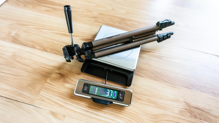 tripod - at 1 pound, 3.7 ounces, the amazon basics 50-inch is easy to justify...