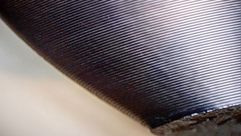 bambu lab p1p - a near-flawless build, as seen here through a macro lens.