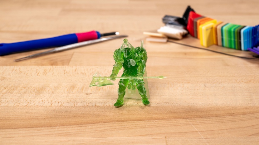 elegoo mars 4 - color us impressed with the excellent print resolution evident on...