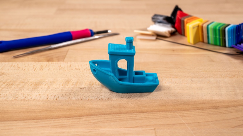 entina tina2 - our benchy tugboat friend, as printed by the tina2.