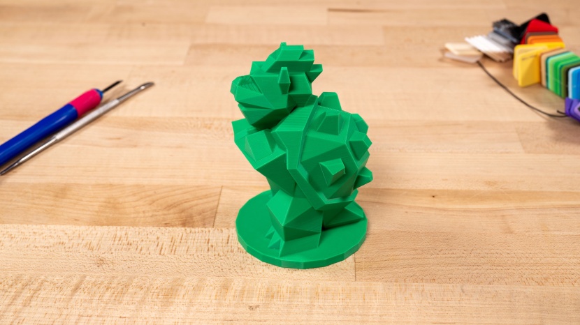 bambu lab p1p - a larger print produced by the p1p.