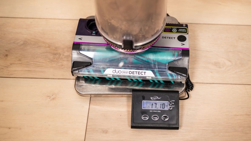 shark powerdetect az4002 - at 17.1 pounds, this model was one of the heaviest upright vacuums...