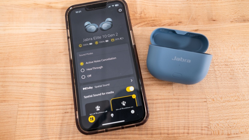 jabra elite 10 gen 2 - these earbuds last longer when the anc feature is not activated.