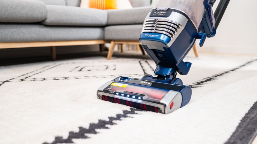 shark stratos - we put each vacuum through a series of challenging tests with three...