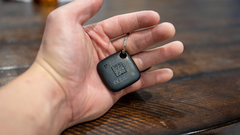 tile mate - most tile devices have a qr code on the back in case someone...