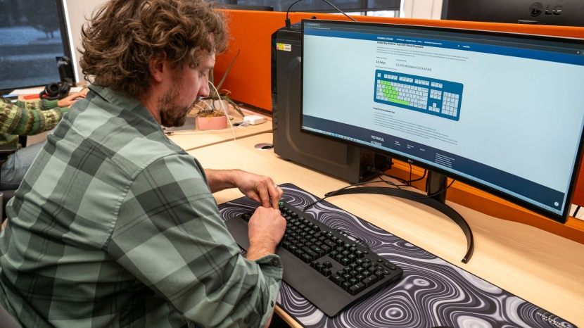 logitech g213 prodigy - our tester, austin, tried every practical gaming key combination and...