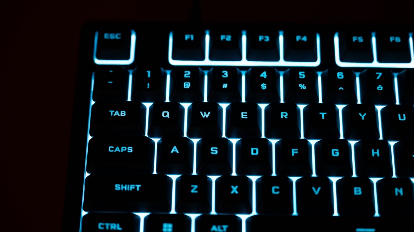 gaming keyboard - the corsair k55 core rgb provides a great example of lighting that...