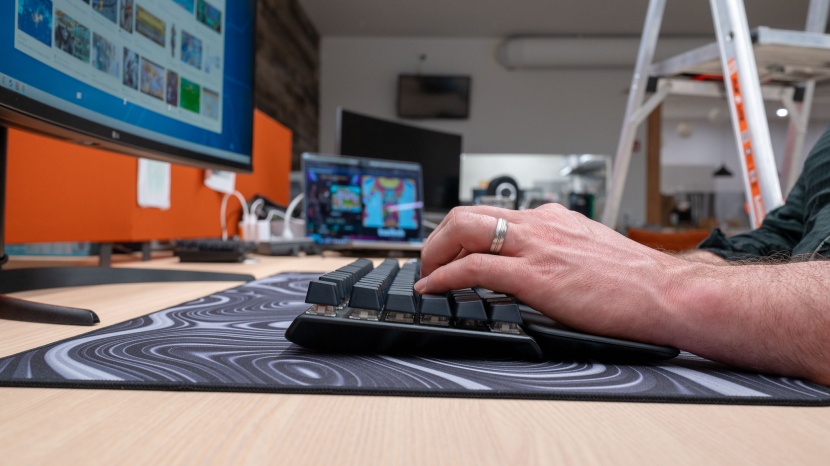 gaming keyboard - the steelseries are among the most comfortable in part due to their...