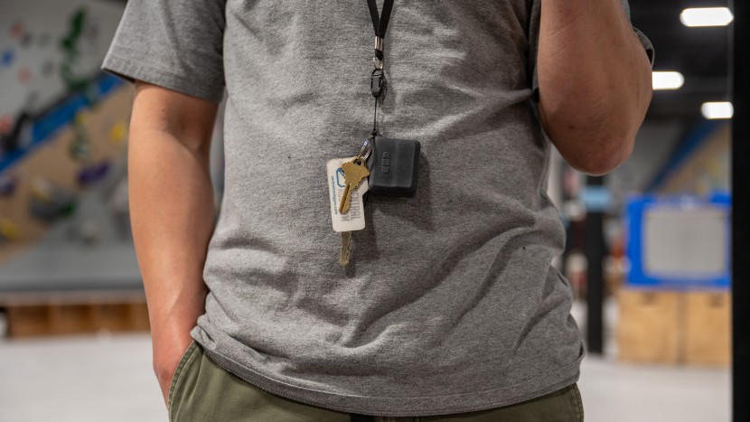 tracki gps - you can add the tracki gps to the included lanyard attachment if...