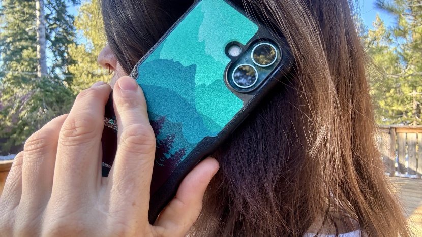 iphone 16 case - the smartish gripzilla in action, this case features an ergonomic...