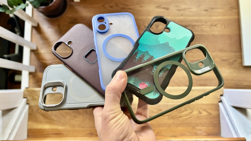 iphone 16 case - here are some of our favorites, from left to right: the esr cyber...