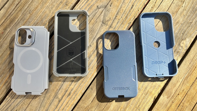 iphone 16 case - two heavy hitters in protection: the otterbox commuter and esr cyber...