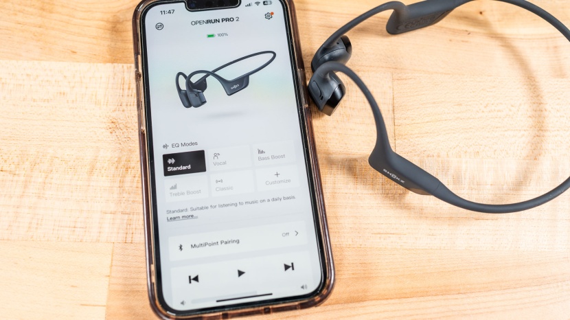 shokz openrun pro 2 - the eq settings in the companion app help mitigate some of the audio...