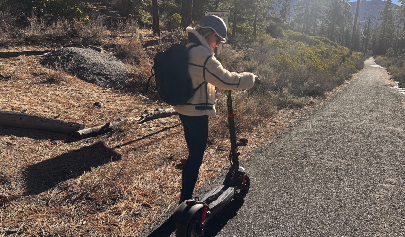 electric scooter - if you are on smooth terrain, all scooters are fine. once you go...