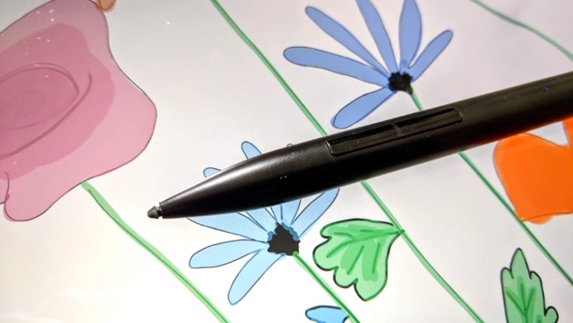 stylus pen - the note+ has a compressible nib that makes it extremely pleasant to...