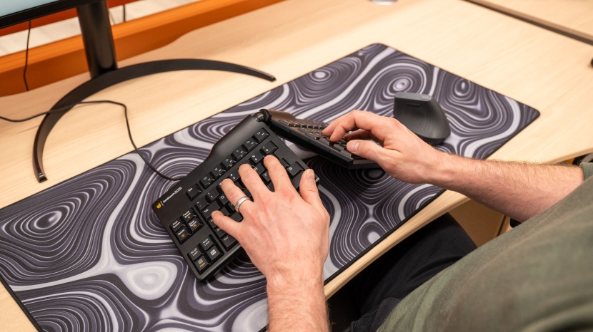 ergonomic keyboard - even just having a couple of ergonomic features is enough of a...