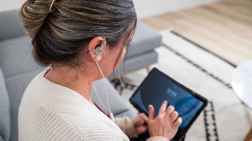 wired earbuds - this model maintains a secure fit, although some might find the...