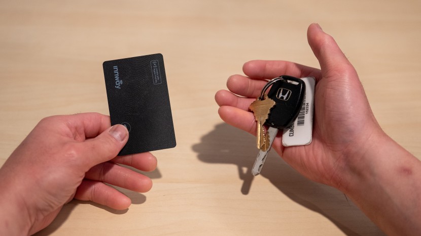 innway card find my - the innway card find my is larger than my keys, making it less...