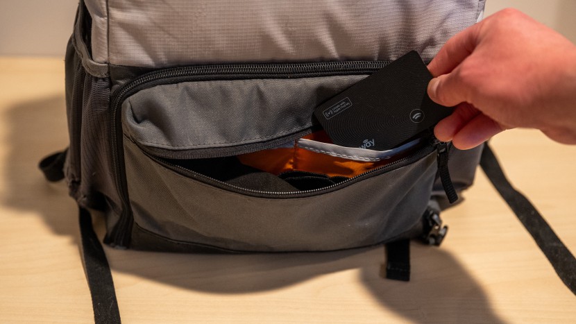 innway card find my - this card is thin enough to slide into any pocket.