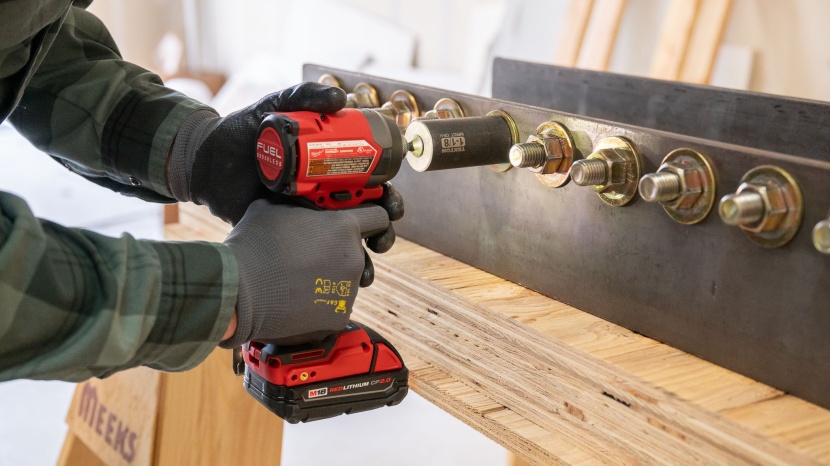 impact driver - the milwuakee m18 fuel broke 300 foot pounds in our torque testing...