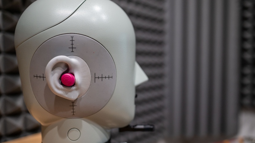 jlab go pop+ - we use an ear/head simulator, we&#039;ve named darwin, and souncheck...