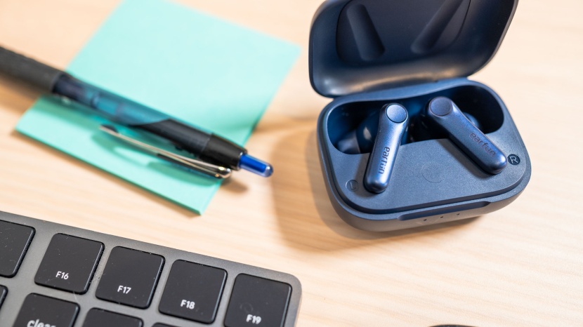 earfun air pro 4 - the earfun delivers nearly 8 hours of playtime per charge with anc on.