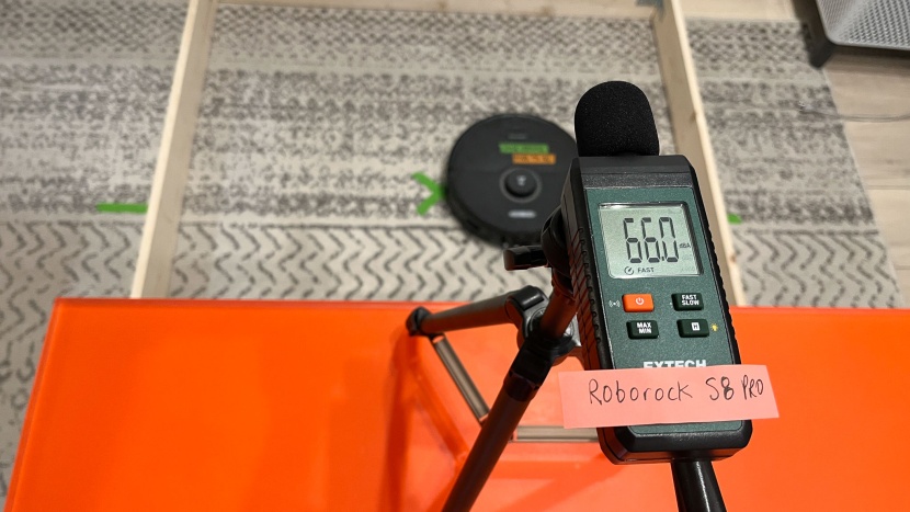 robot vacuum - at 66 decibels, the roborock s8 pro ultra was another loud model we...