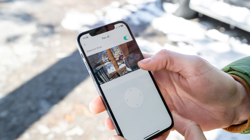 wyze cam pan v3 - the wyze app is easy to use, and the settings are robust.