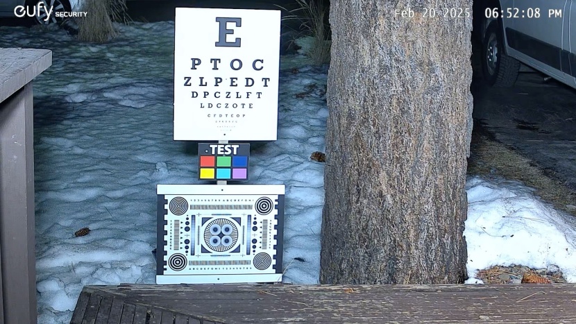 eufy floodlight cam e340 - this model offers strong clarity and great color accuracy all around.