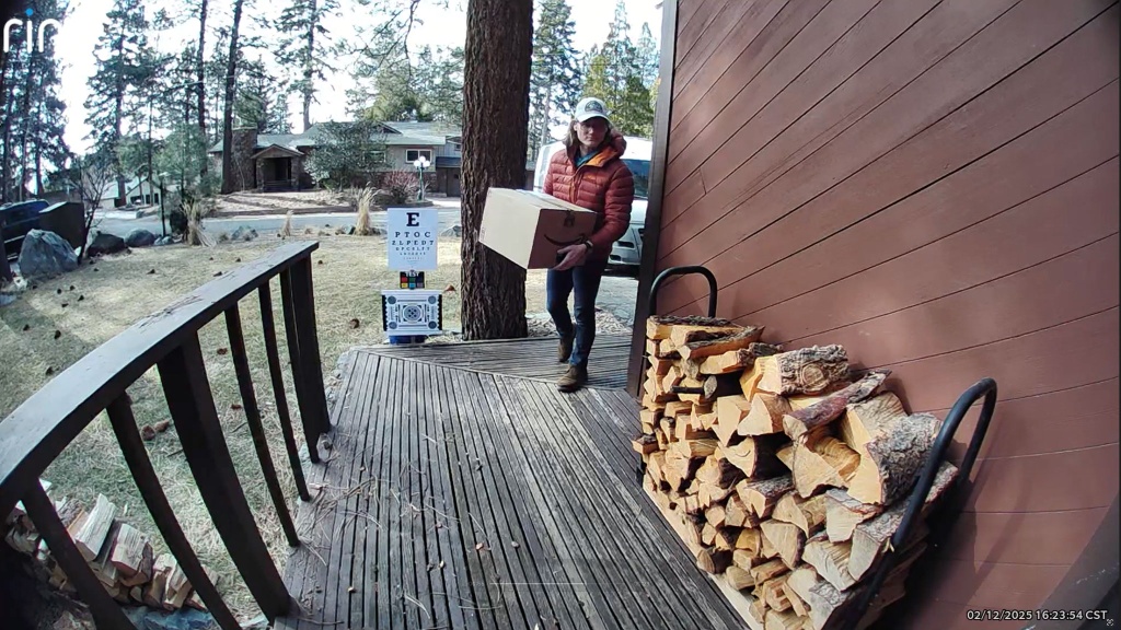 ring floodlight wired plus - testing for sharpness and color accuracy.