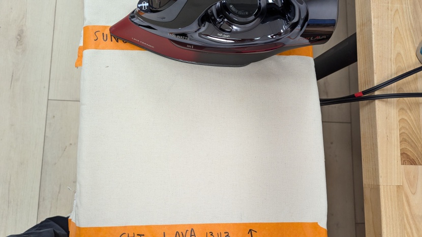 After Ironing photo comparison
